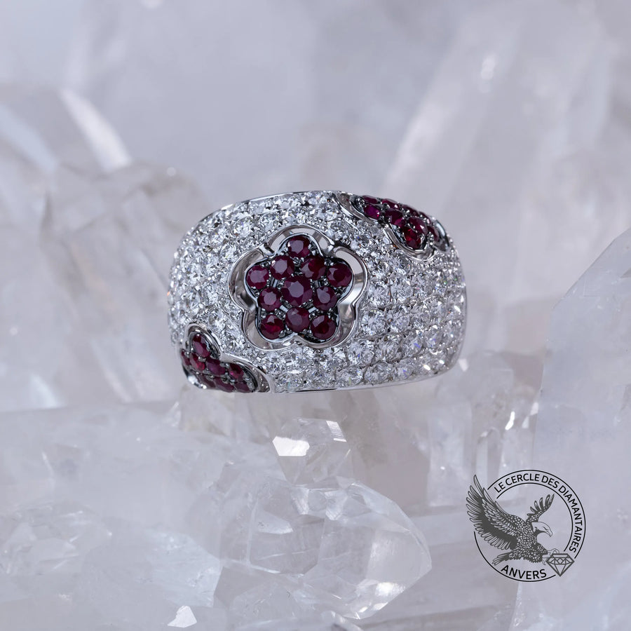 Bague Rubis - Red Star