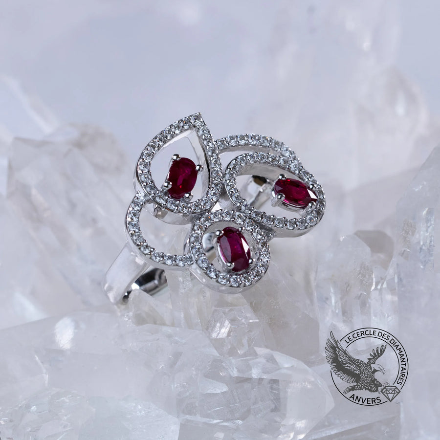 Bague Rubis - Fionna
