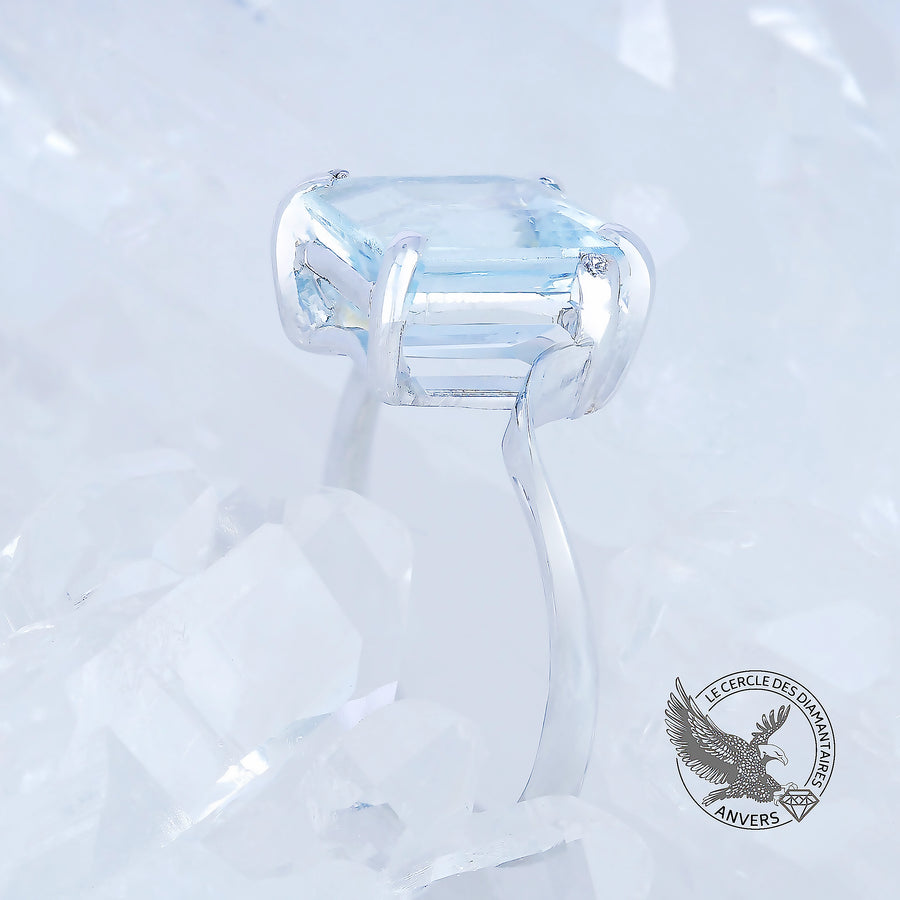 Bague Aigue-Marine - Nicole