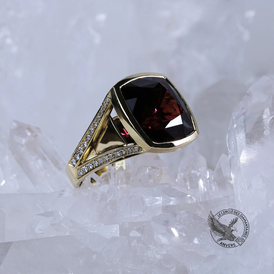 Bague Grenat - Monica