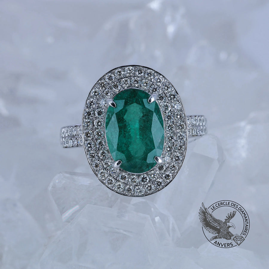 Bague émeraude - Lila