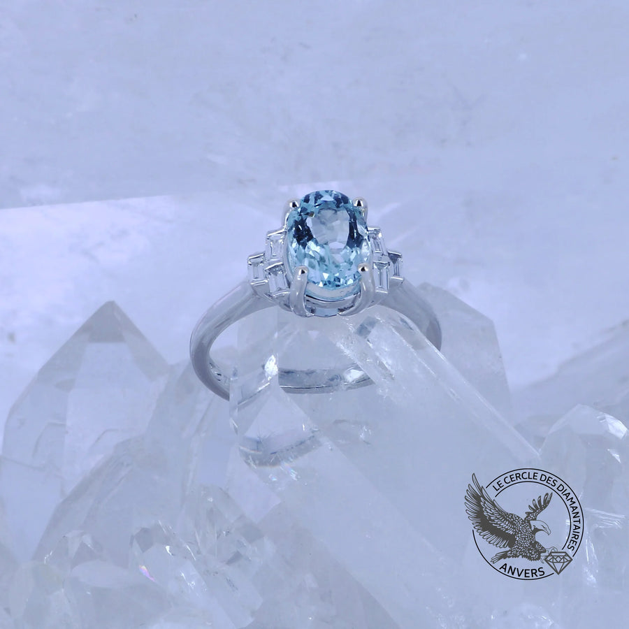 Bague Aigue-Marine - Angèle