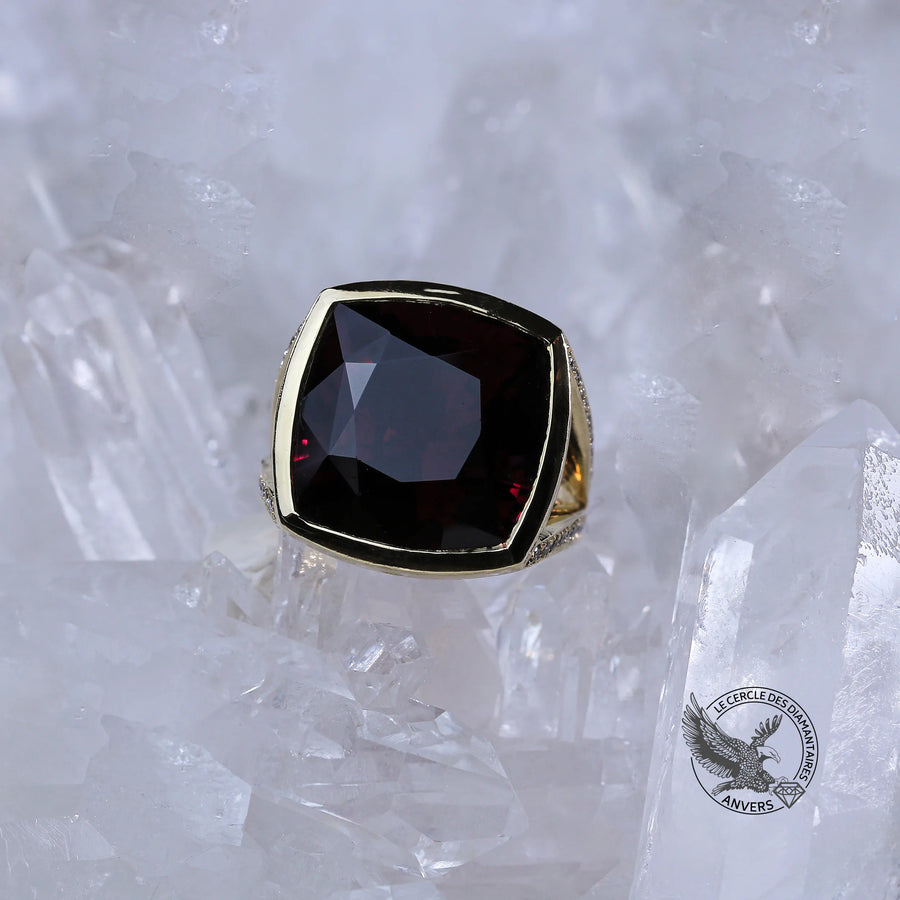 Bague Grenat - Monica
