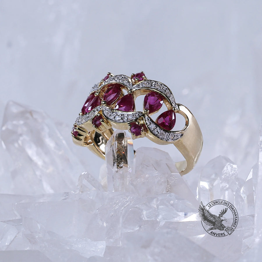 Bague Rubis - Olivia