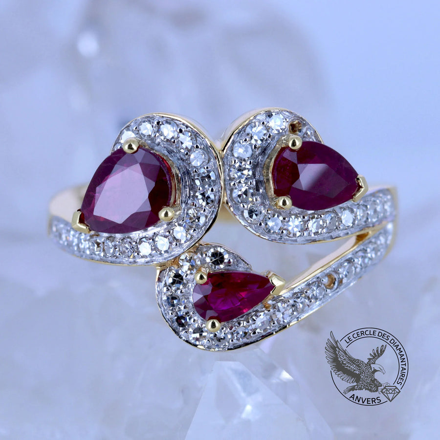 Bague Rubis - Maeva
