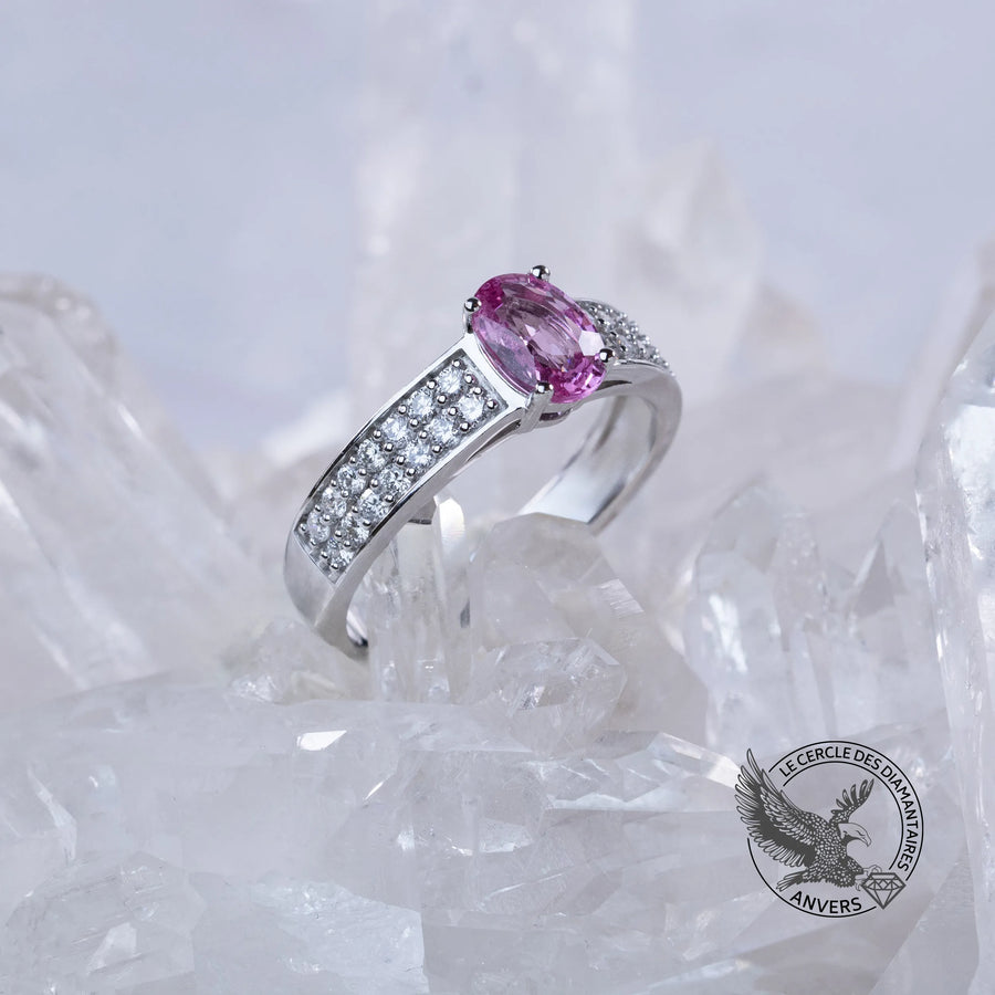 Bague Saphir - Rose Celeste