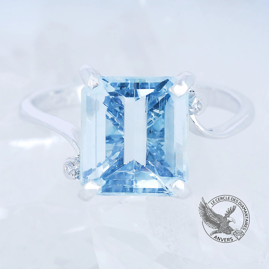 Bague Aigue-Marine - Nicole