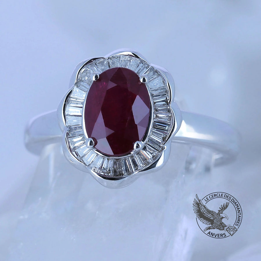 Bague Rubis - Alba
