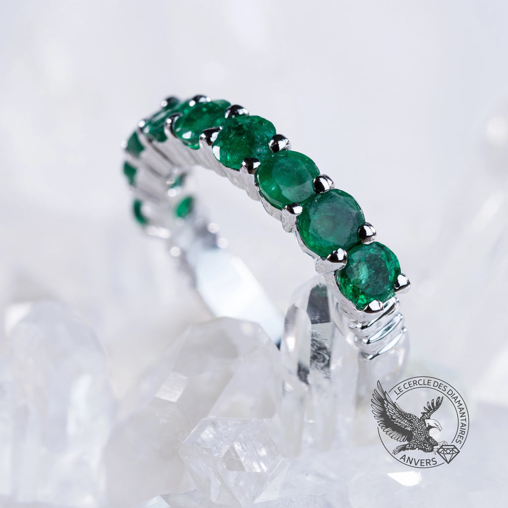 Bague Émeraude - Émilia