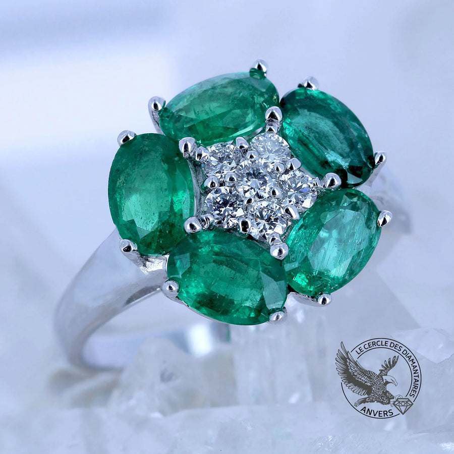 Bague Émeraude - Léana