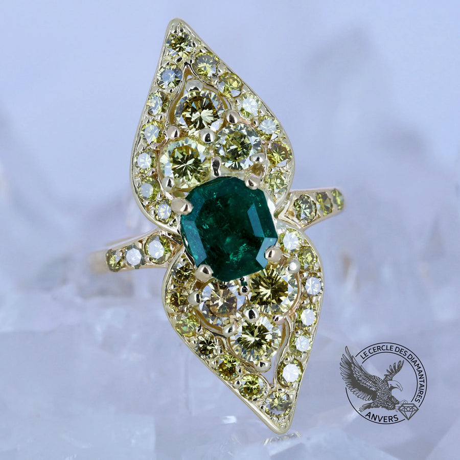 Bague Émeraude - Nelia