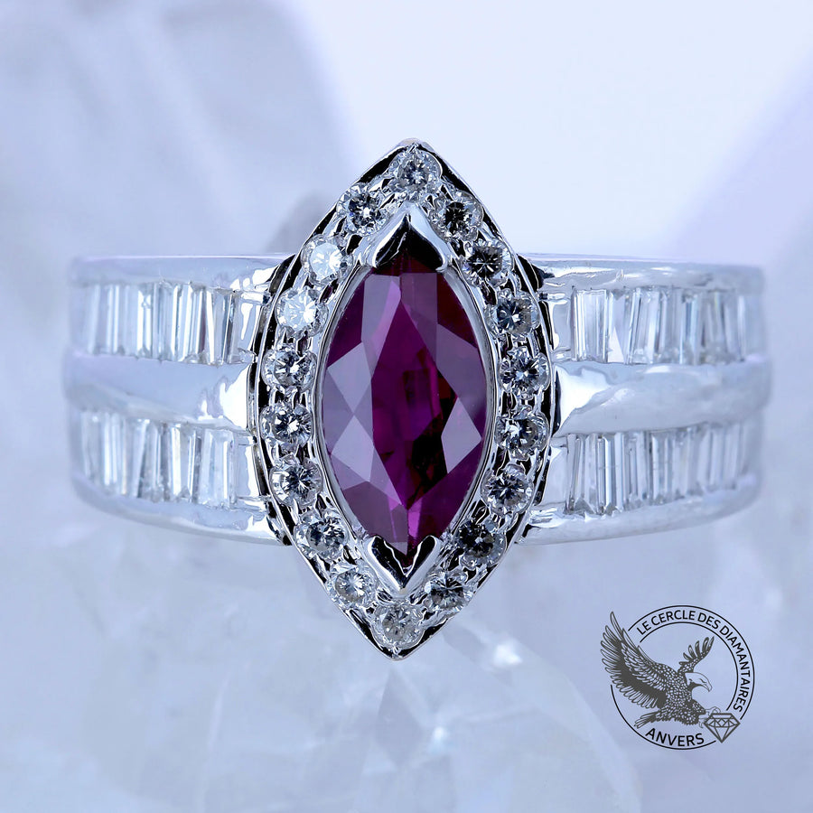 Bague Rubis - Amélia