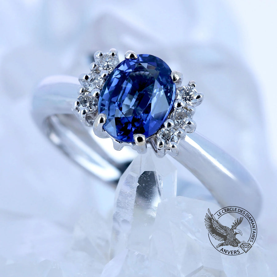 Bague Saphir - Mystère de la Nuit