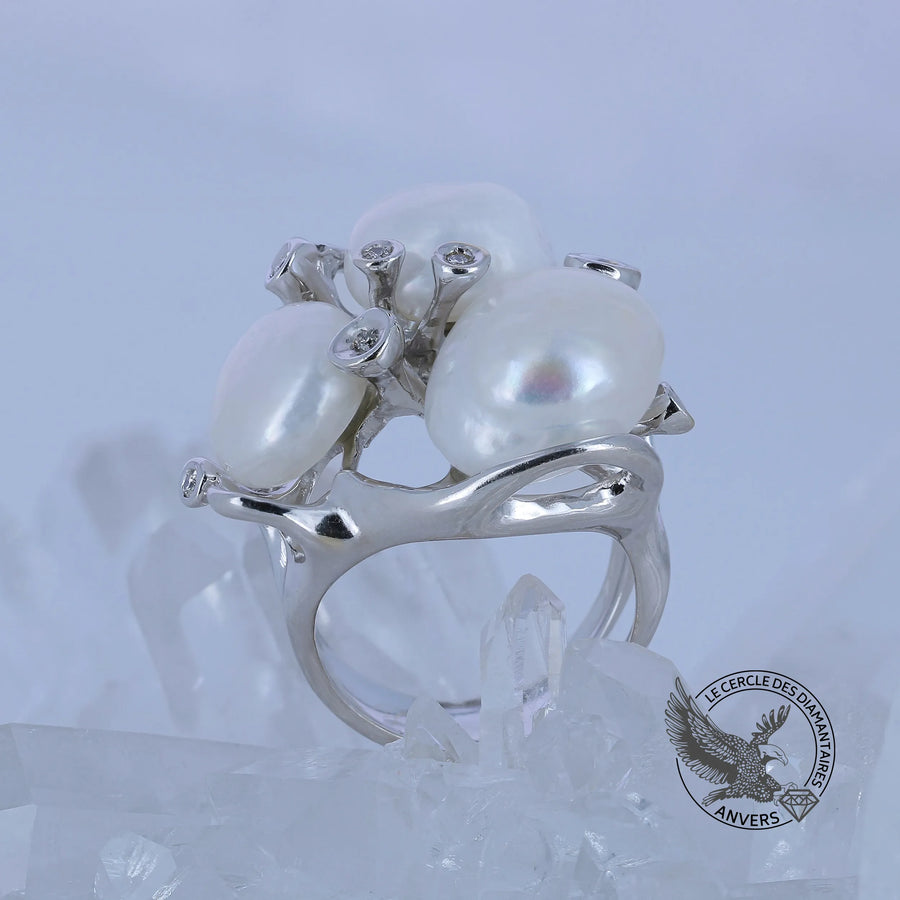 Bague en Perle - Coquilllage