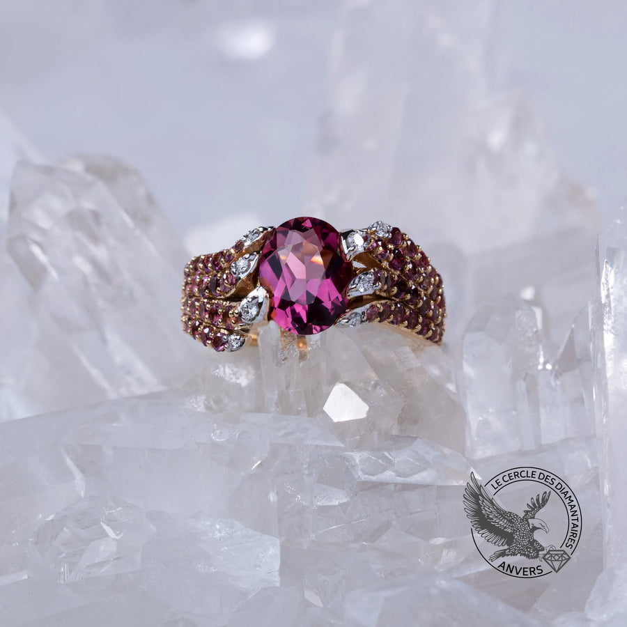 Bague Saphir Rose - Velours