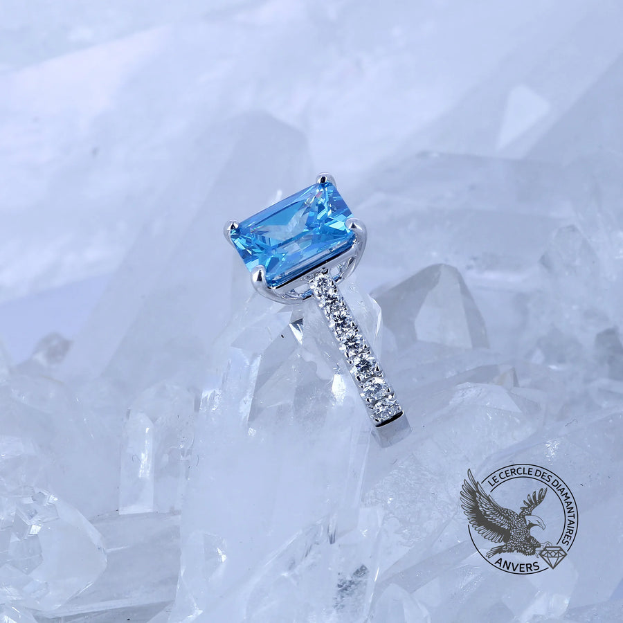 Bague Topaze - Azur Royal