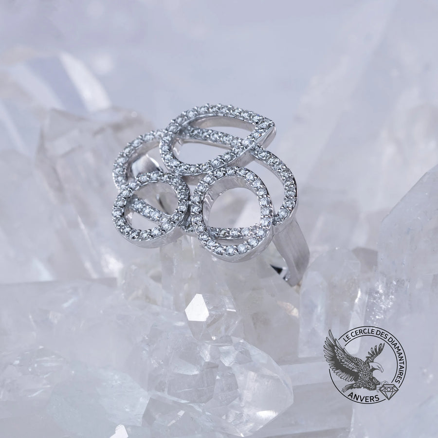Bague Diamant - Halo 