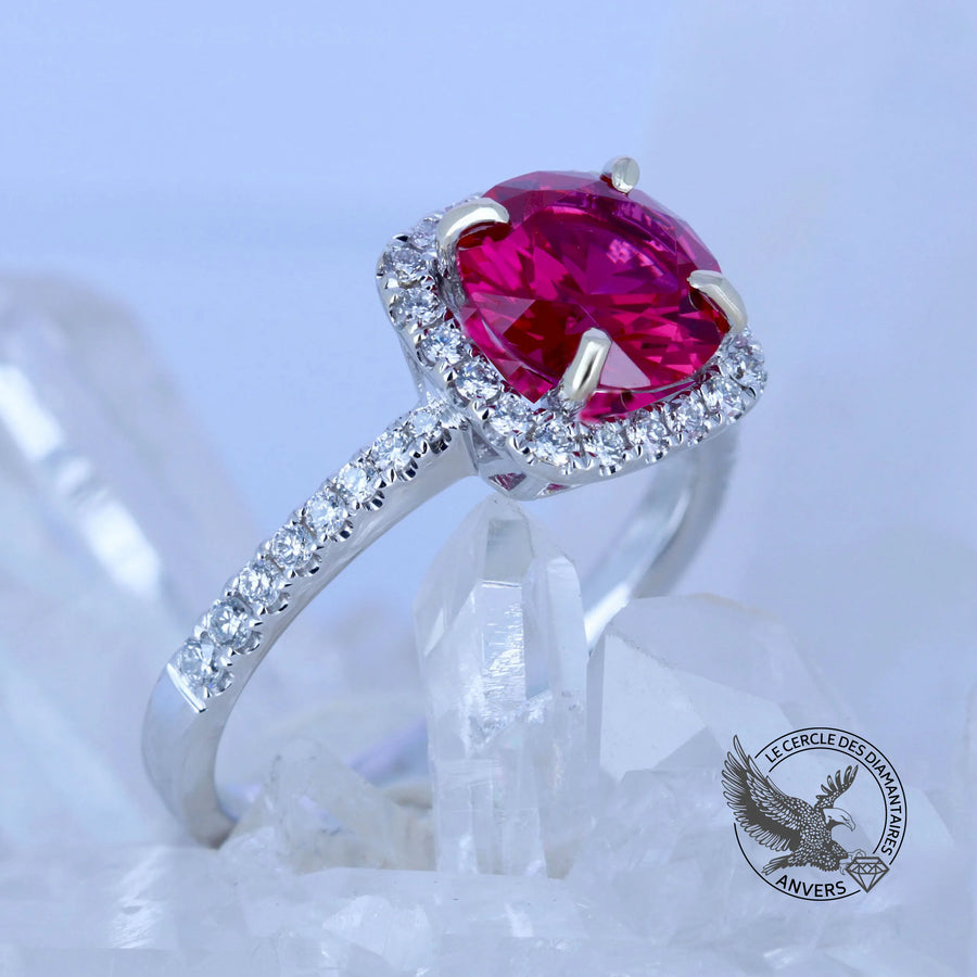 Bague Rubelite - Amandine