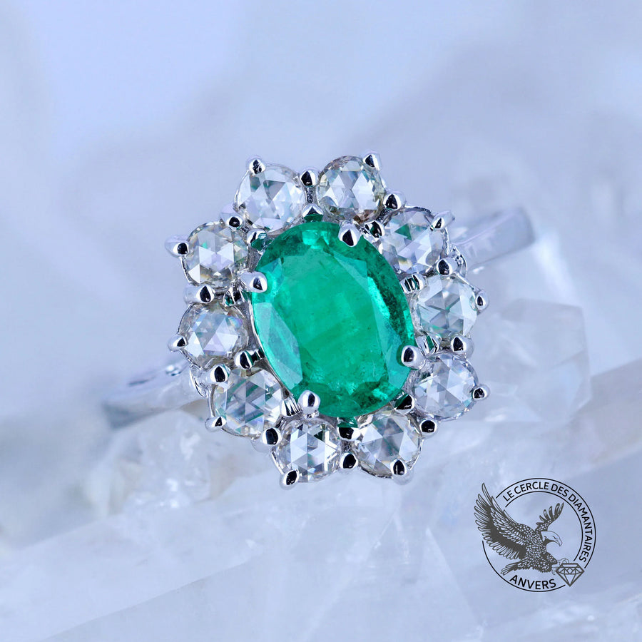 Bague Emeraude - Elvire
