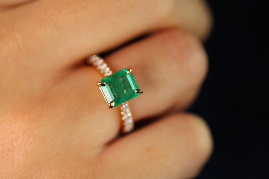 Bague Emeraude - Allia 