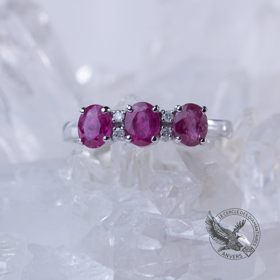Bague Rubis - Trilova
