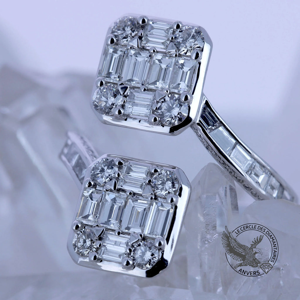 Bague Diamant - Polygone