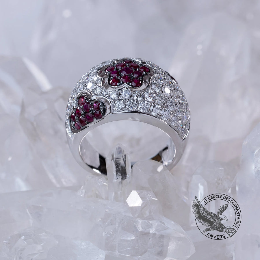 Bague Rubis - Red Star