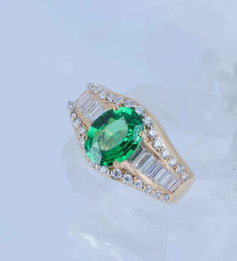 Bague Tsavorite - Kelly