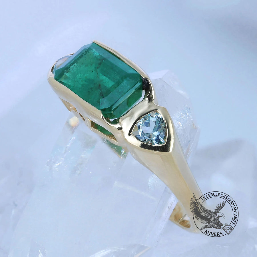 Bague émeraude - Clio