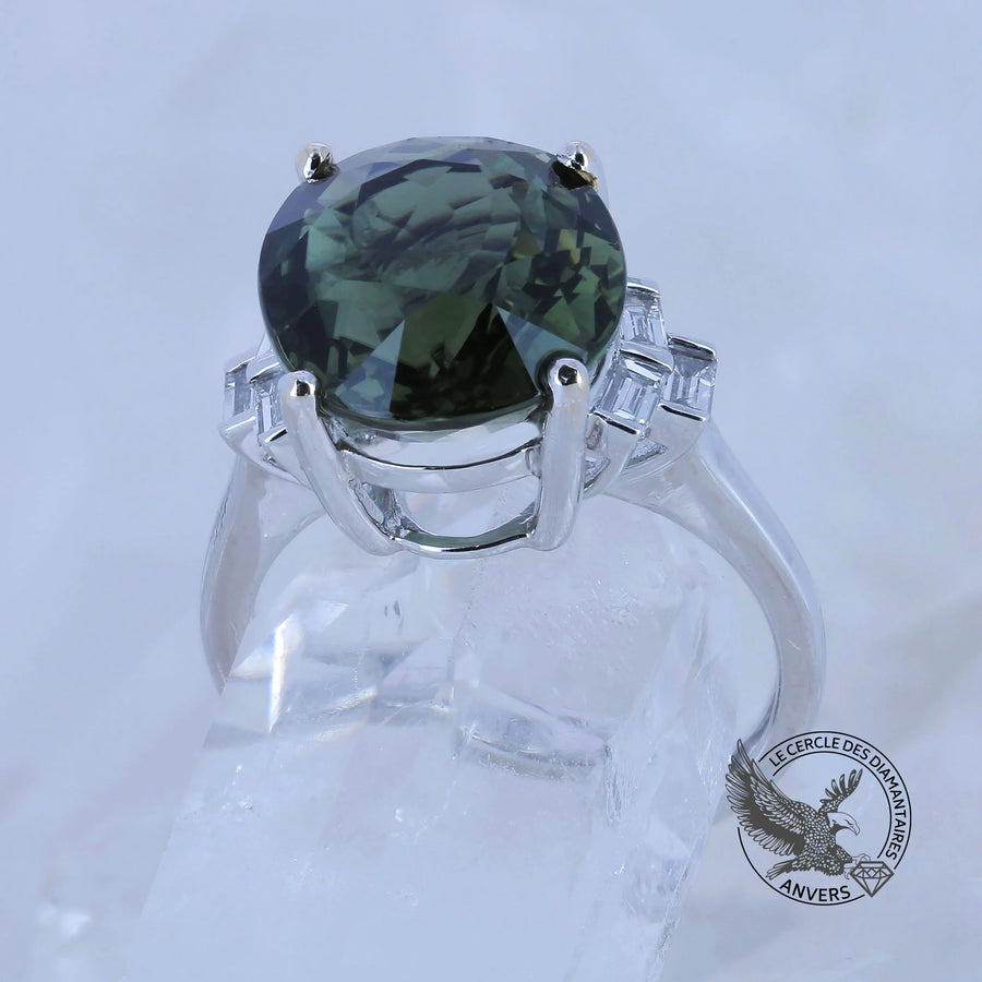  Bague Tourmaline - Midnight Ocean
