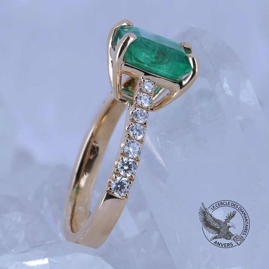 Bague Emeraude - Allia 