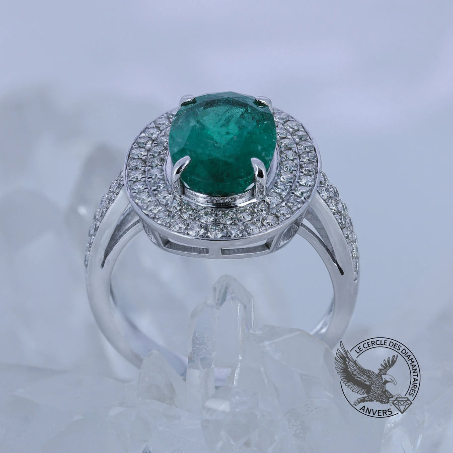 Bague émeraude - Lila