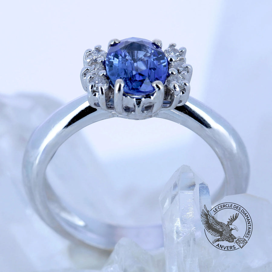 Bague Saphir - Mystère de la Nuit