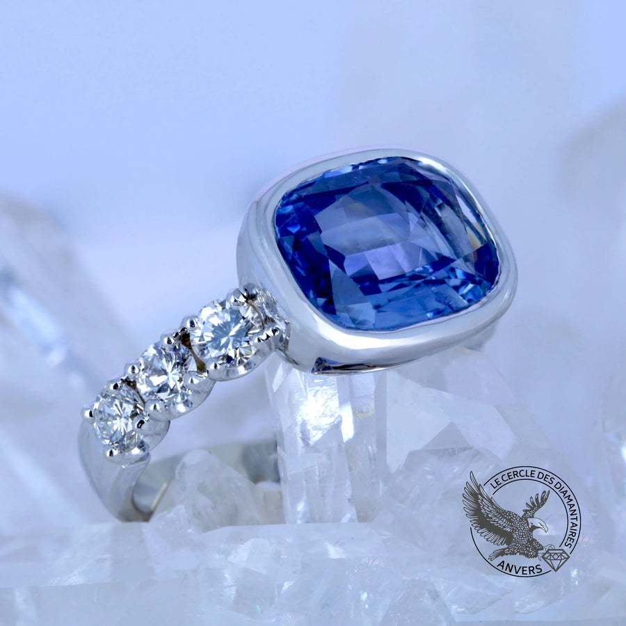 Bague saphire bleu - Saphira 