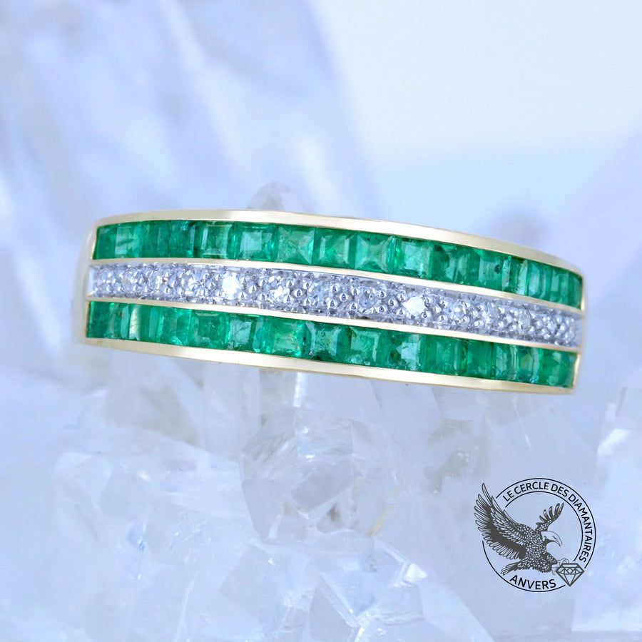Bague Émeraude - Néva