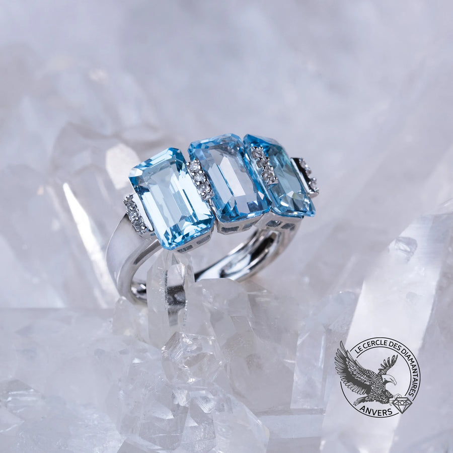 Bague Topaze - Albicéleste