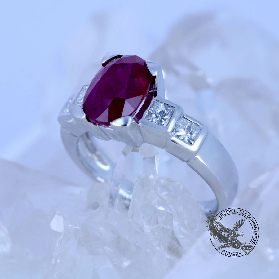 Bague Rubis - Lou