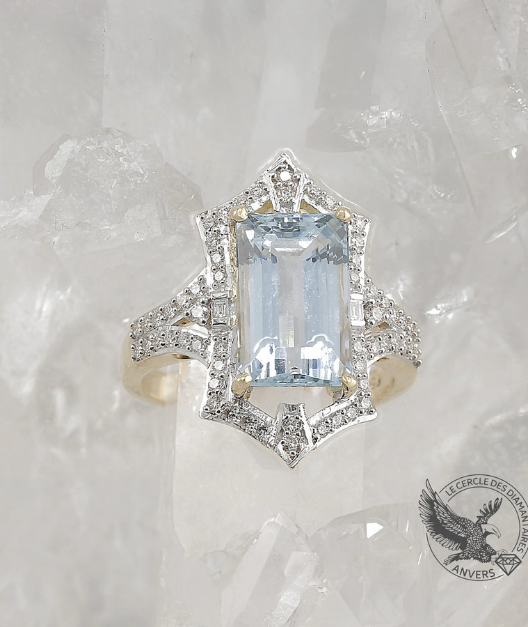 Bague Aigue-Marine - Celia