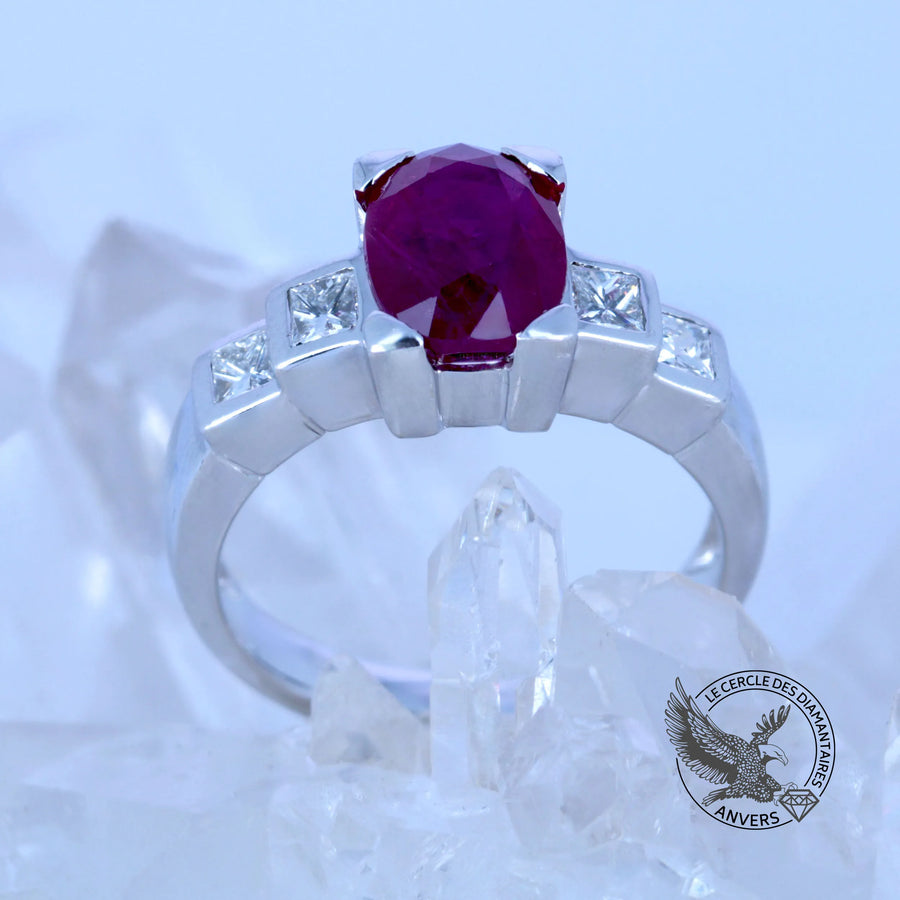 Bague Rubis - Lou