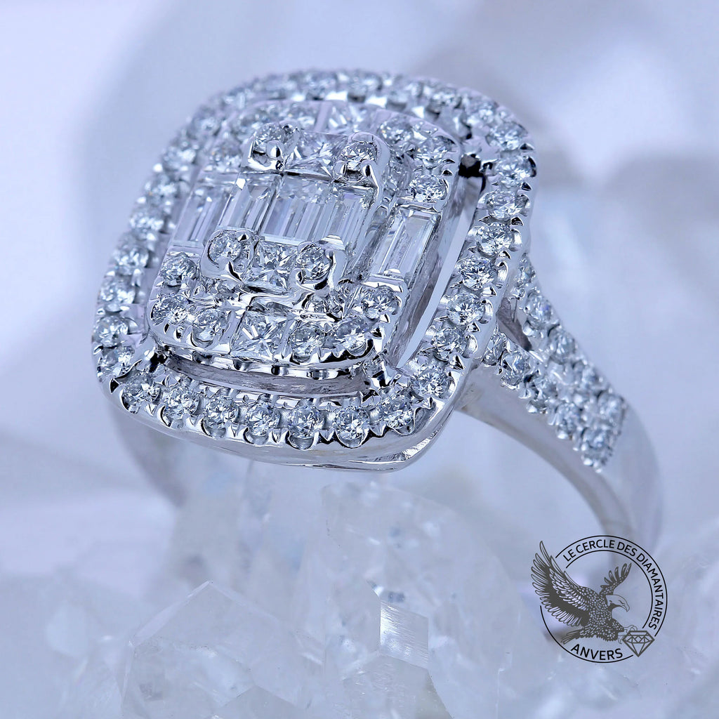Bague diamant - Anéomie