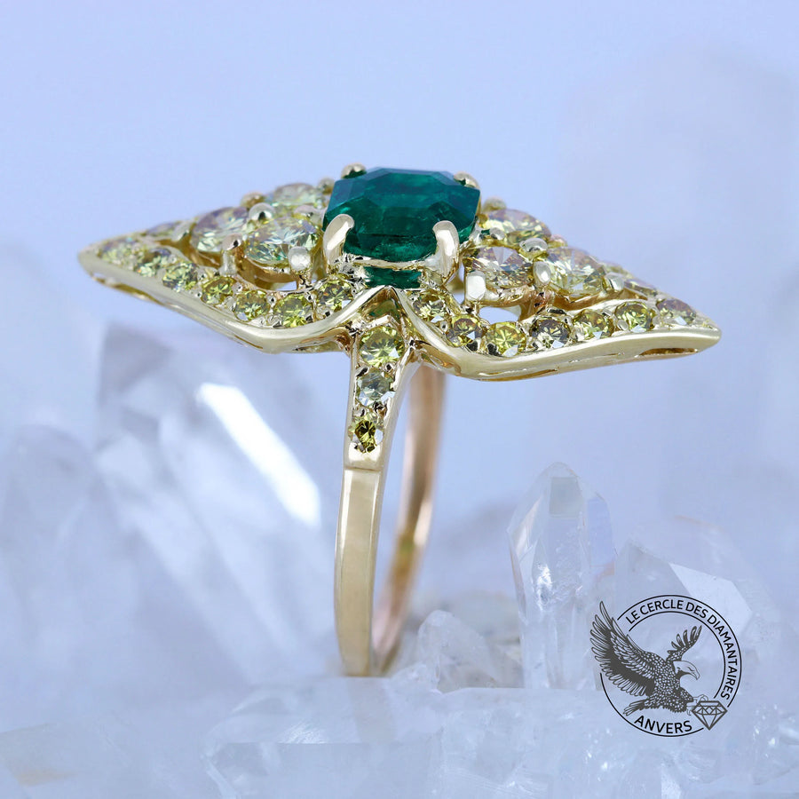 Bague Émeraude - Nelia