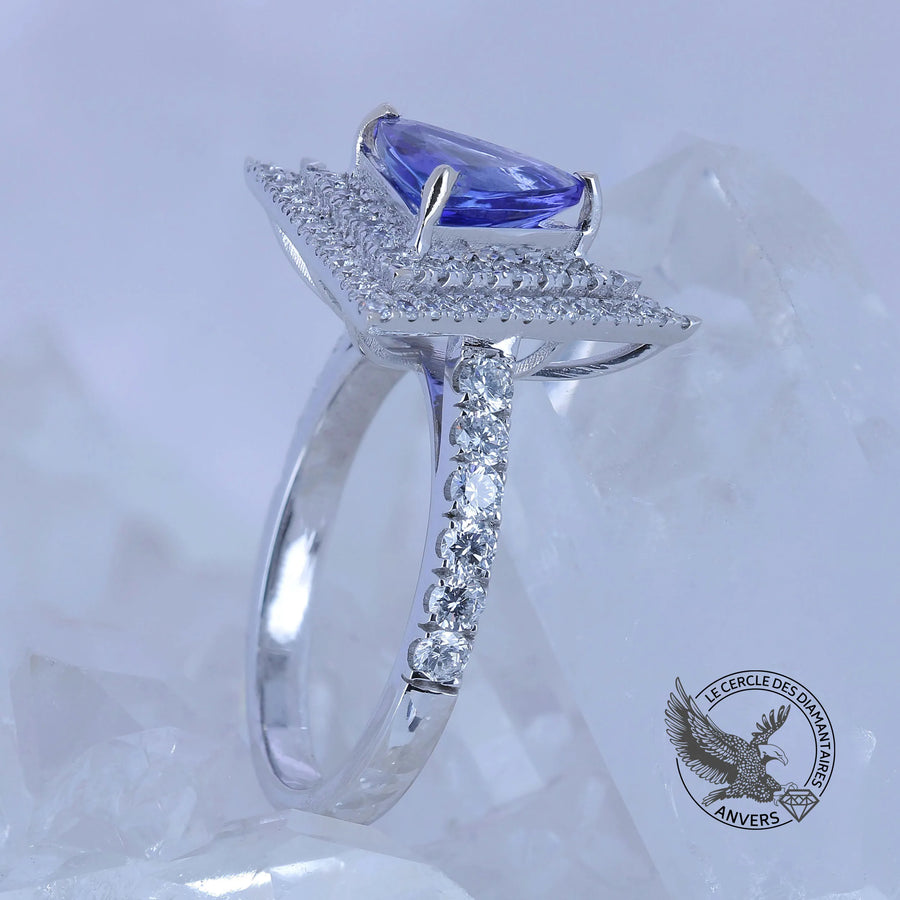 Bague Tanzanite -Bermudes