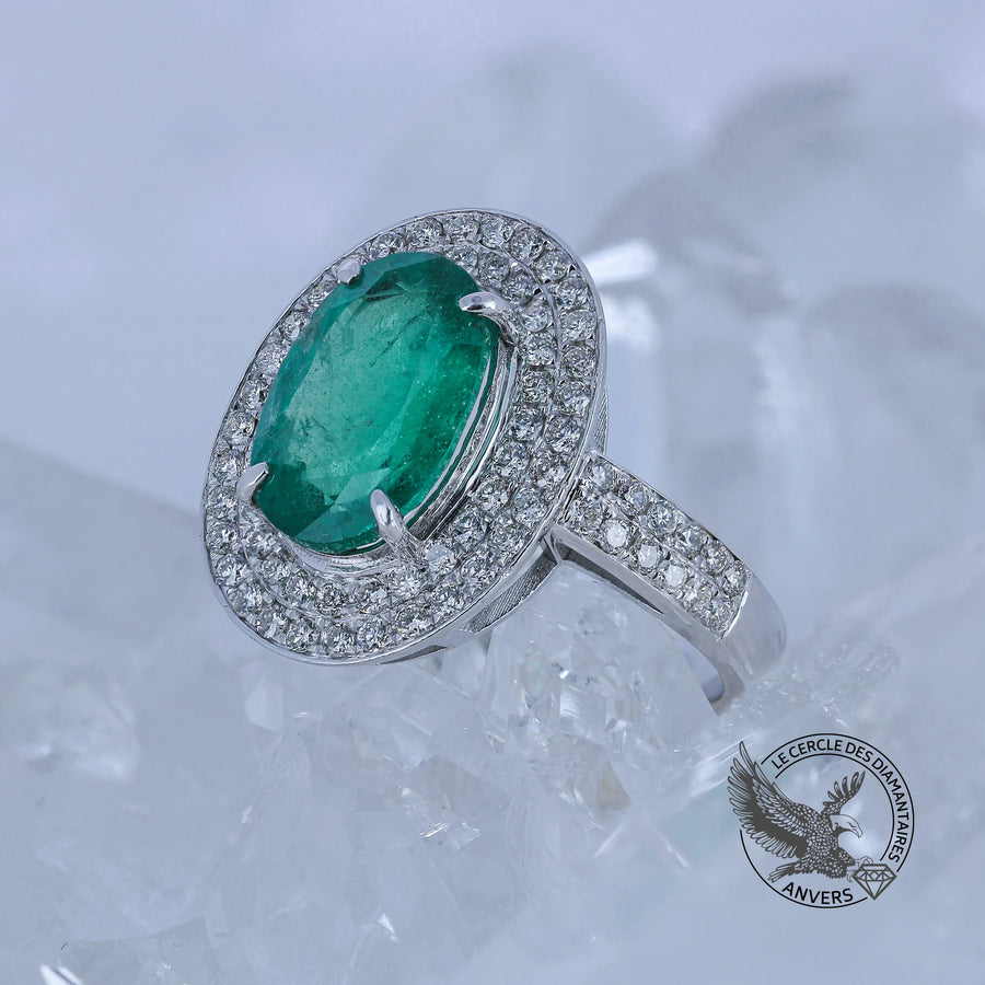 Bague émeraude - Lila