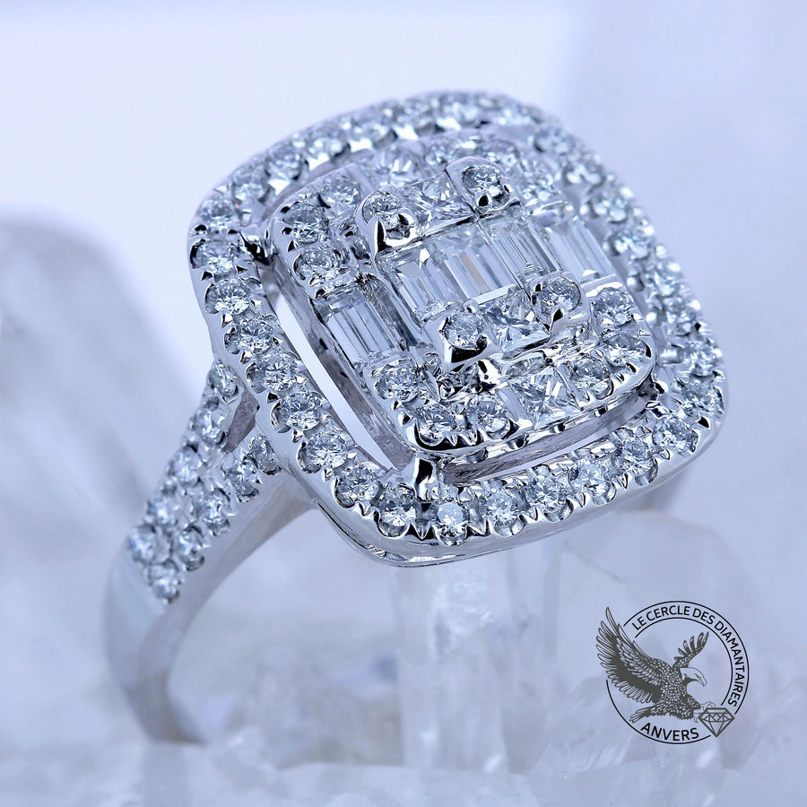 Bague diamant - Anéomie