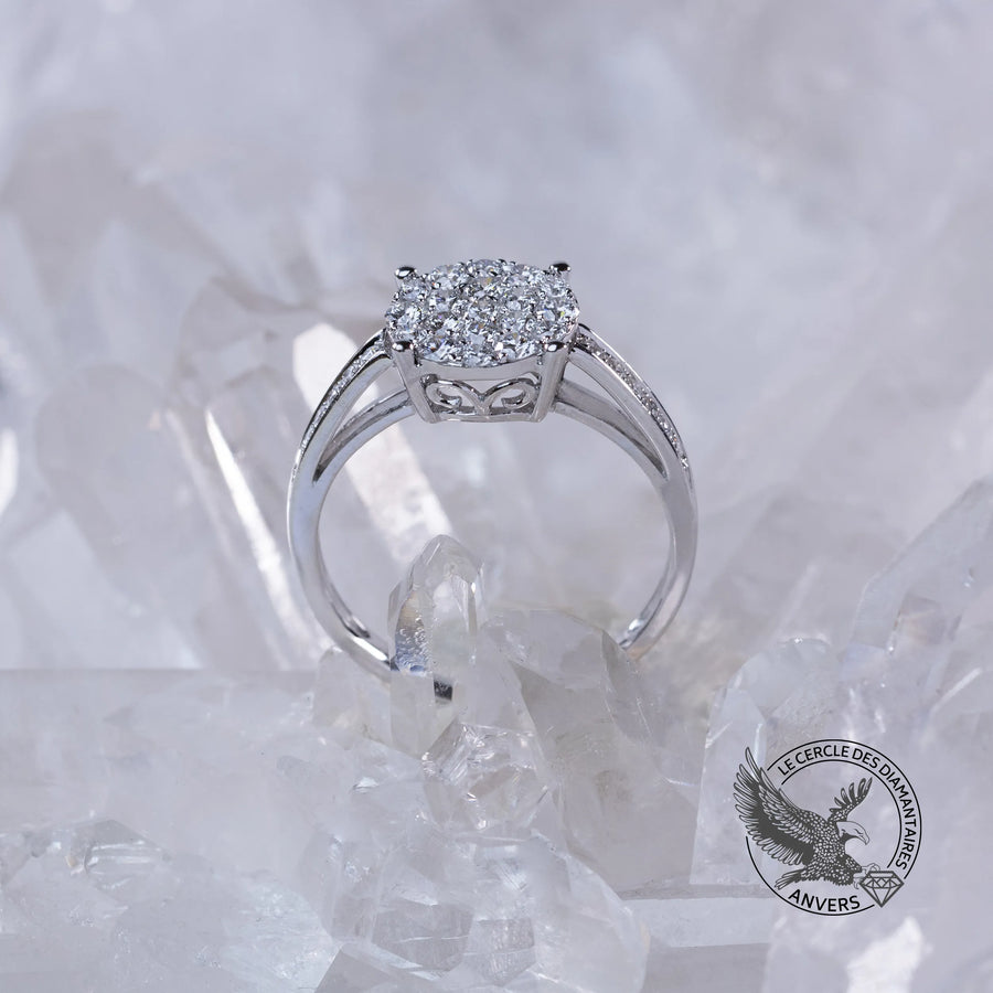 Bague Diamant - Givre
