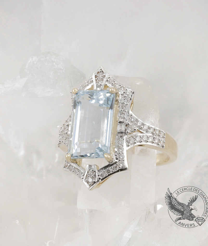 Bague Aigue-Marine - Celia