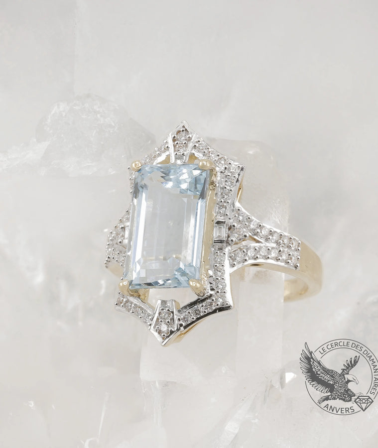 Bague Aigue-Marine - Celia