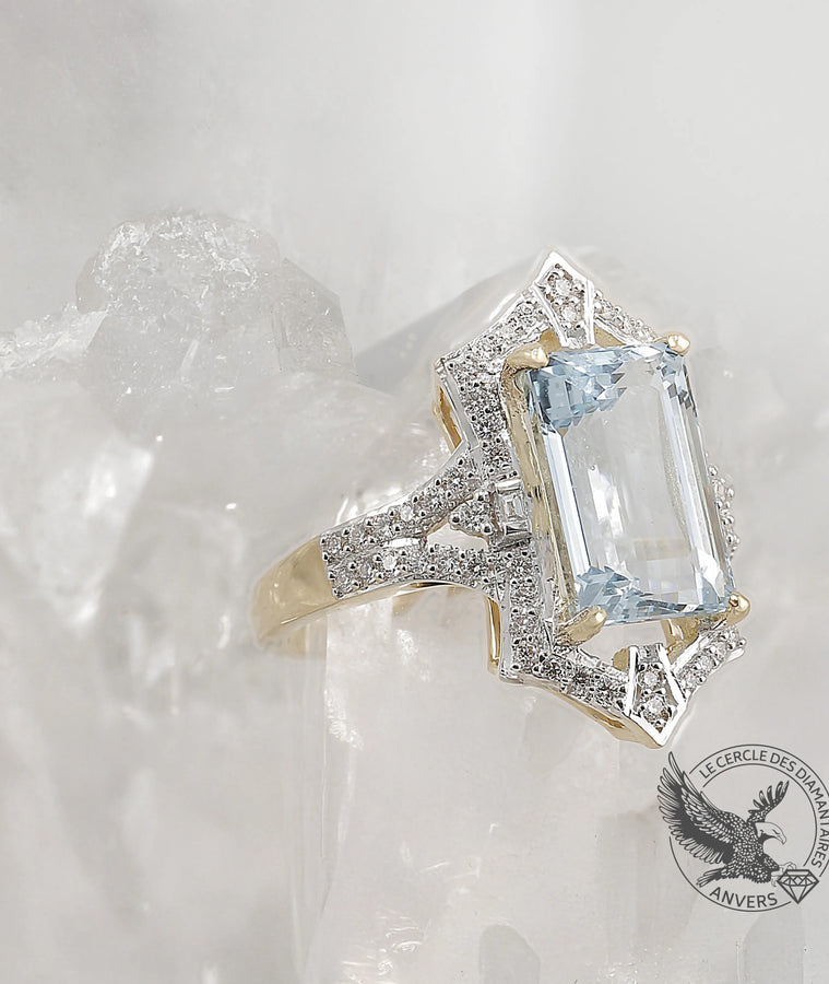 Bague Aigue-Marine - Celia