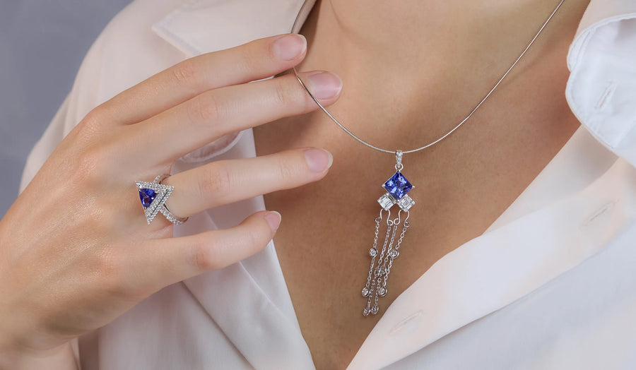 Bague Tanzanite -Bermudes