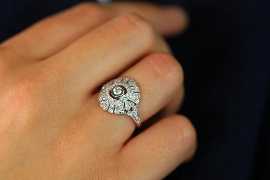 Bague diamant - Prunelle